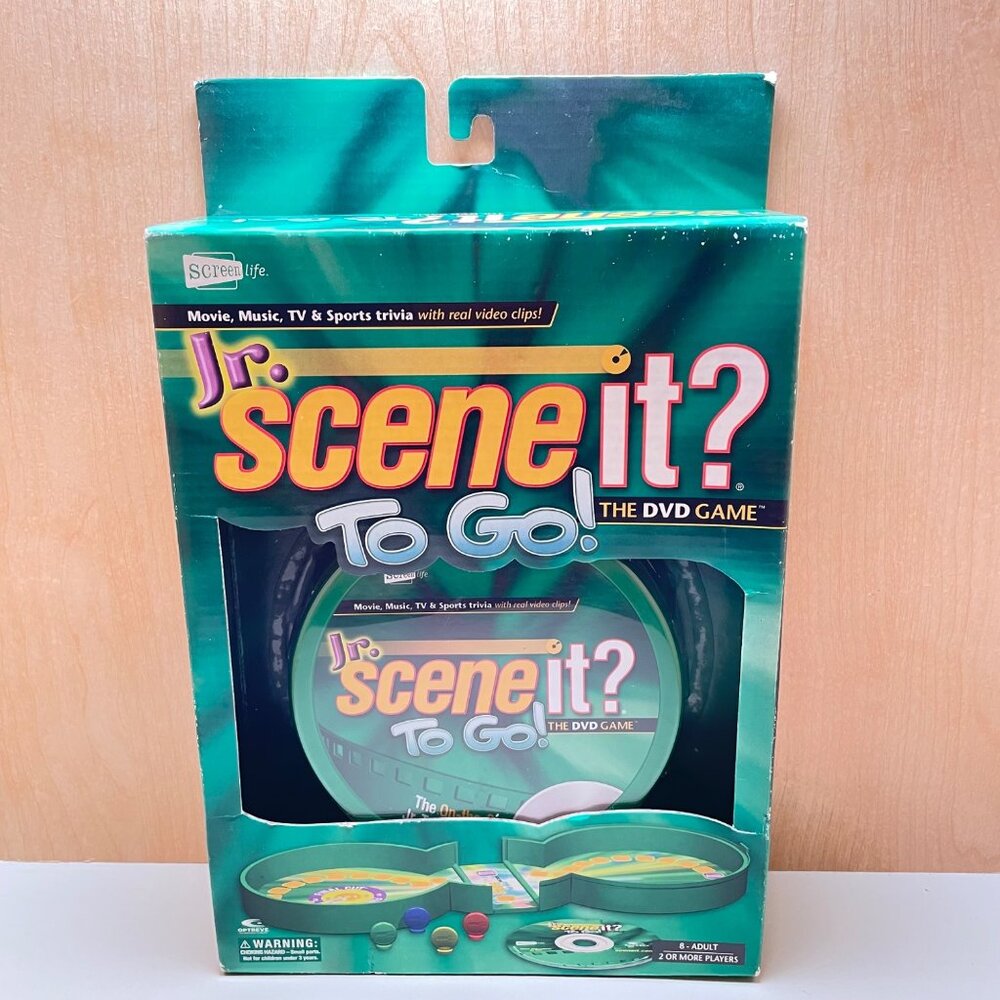 Jr. Scene It? To Go! The DVD Game - Movie Music TV & Sports Trivia